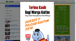 Desktop Screenshot of korankaltim.com
